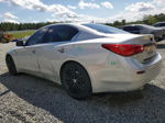 2014 Infiniti Q50 Base Silver vin: JN1BV7AP1EM691377