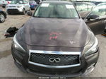 2014 Infiniti Q50 Premium Brown vin: JN1BV7AP1EM693405