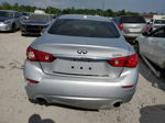 2015 Infiniti Q50 Base Silver vin: JN1BV7AP1FM343614