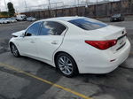 2015 Infiniti Q50 Base White vin: JN1BV7AP1FM345802