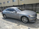 2015 Infiniti Q50 Base Gray vin: JN1BV7AP1FM352880