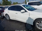 2015 Infiniti Q50 Premium White vin: JN1BV7AP1FM357688