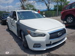 2014 Infiniti Q50 Premium Белый vin: JN1BV7AP2EM675107