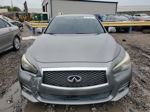 2014 Infiniti Q50 Base Gray vin: JN1BV7AP2EM677648