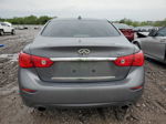 2014 Infiniti Q50 Base Gray vin: JN1BV7AP2EM677648