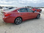 2014 Infiniti Q50 Base Red vin: JN1BV7AP2EM680467