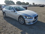 2014 Infiniti Q50 Base Silver vin: JN1BV7AP2EM684003