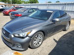 2014 Infiniti Q50 Base Gray vin: JN1BV7AP2EM685295