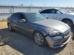 2014 Infiniti Q50 Base Gray vin: JN1BV7AP2EM685295