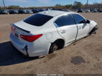 2014 Infiniti Q50 Premium White vin: JN1BV7AP2EM690528