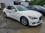 2015 Infiniti Q50 Base White vin: JN1BV7AP2FM347414