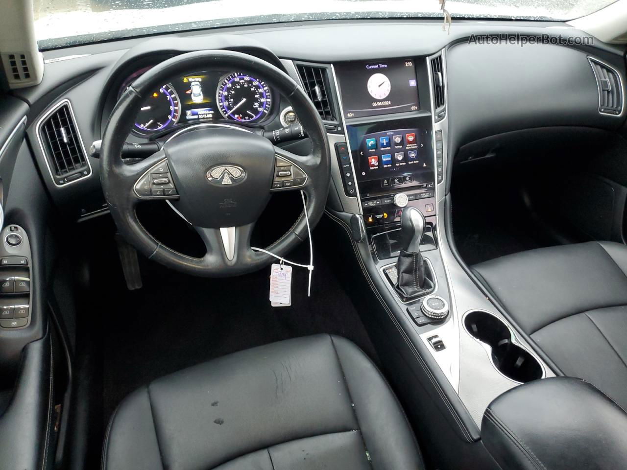 2015 Infiniti Q50 Base Белый vin: JN1BV7AP2FM347414