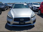 2015 Infiniti Q50 Sport Silver vin: JN1BV7AP2FM348840