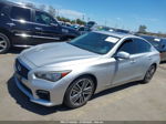 2015 Infiniti Q50 Sport Silver vin: JN1BV7AP2FM348840