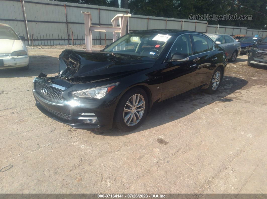 2015 Infiniti Q50 Premium Black vin: JN1BV7AP2FM358543