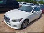 2014 Infiniti Q50 Premium White vin: JN1BV7AP3EM679814