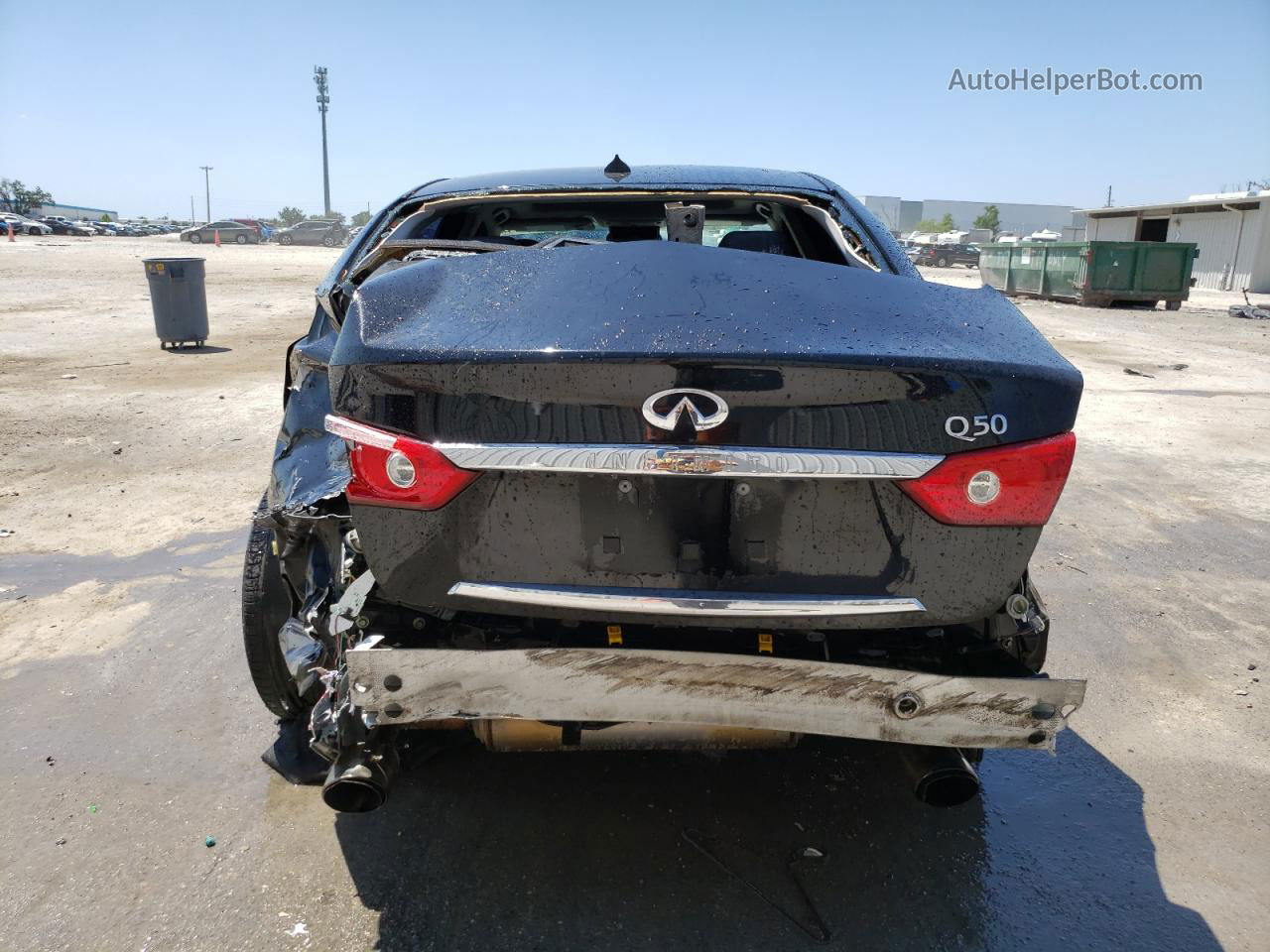 2014 Infiniti Q50 Base Black vin: JN1BV7AP3EM688304