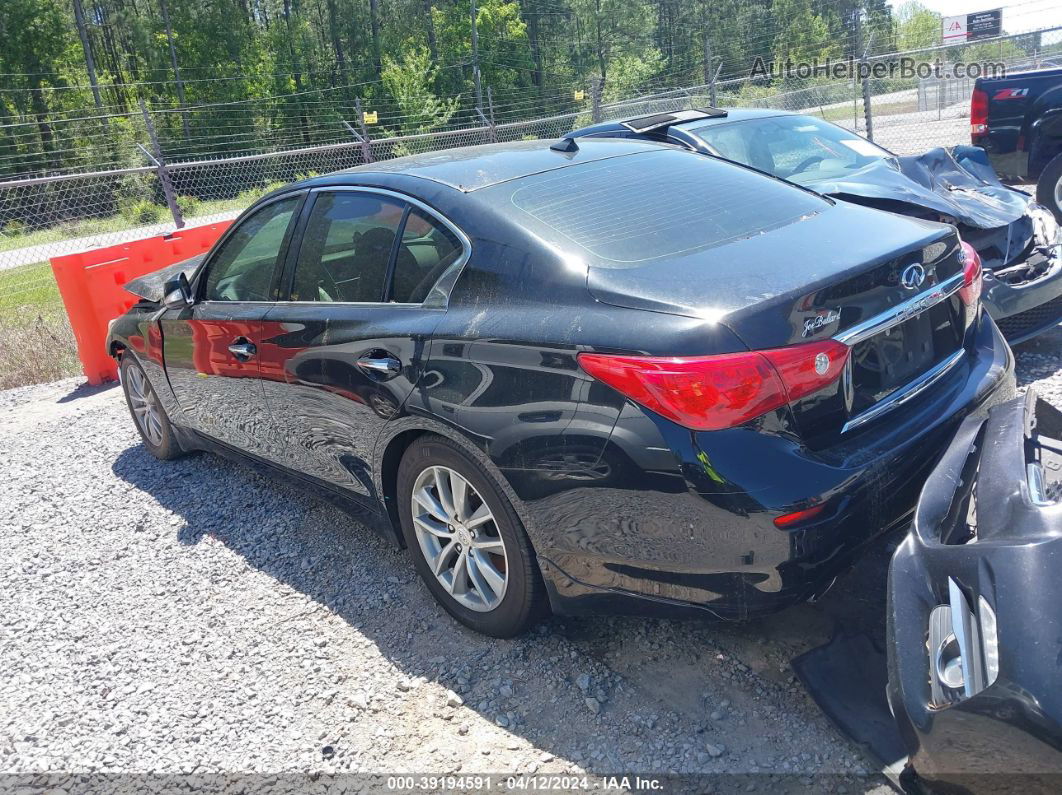 2014 Infiniti Q50 Premium Черный vin: JN1BV7AP3EM689310