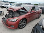 2015 Infiniti Q50 Base Красный vin: JN1BV7AP3FM330525