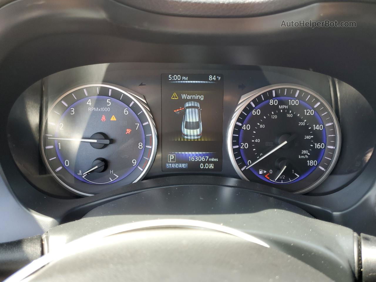 2015 Infiniti Q50 Base Белый vin: JN1BV7AP3FM337474