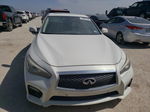 2015 Infiniti Q50 Base White vin: JN1BV7AP3FM344246