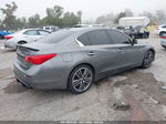 2015 Infiniti Q50 Sport Gray vin: JN1BV7AP3FM345543