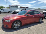 2015 Infiniti Q50 Base Red vin: JN1BV7AP3FM348152