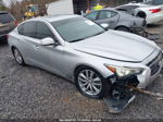 2015 Infiniti Q50 Premium Silver vin: JN1BV7AP3FM351276