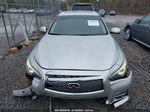 2015 Infiniti Q50 Premium Серебряный vin: JN1BV7AP3FM351276