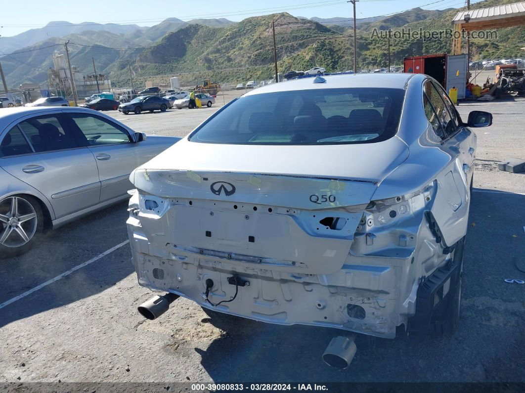 2014 Infiniti Q50   Silver vin: JN1BV7AP4EM678557