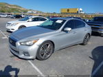 2014 Infiniti Q50   Silver vin: JN1BV7AP4EM678557