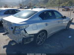 2014 Infiniti Q50   Silver vin: JN1BV7AP4EM678557