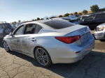 2014 Infiniti Q50 Base Silver vin: JN1BV7AP4EM684455