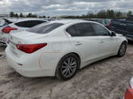 2014 Infiniti Q50 Base White vin: JN1BV7AP4EM690398