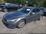 2015 Infiniti Q50   Gray vin: JN1BV7AP4FM331022