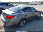 2015 Infiniti Q50   Gray vin: JN1BV7AP4FM331022