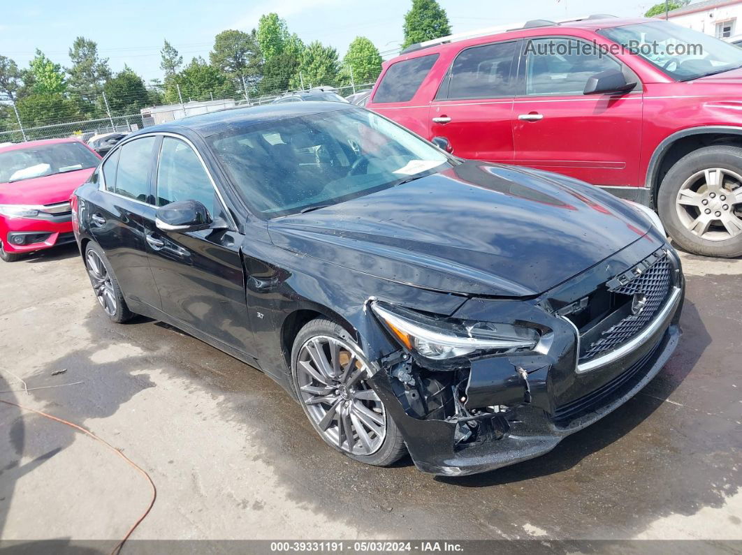 2015 Infiniti Q50 Sport Черный vin: JN1BV7AP4FM343588