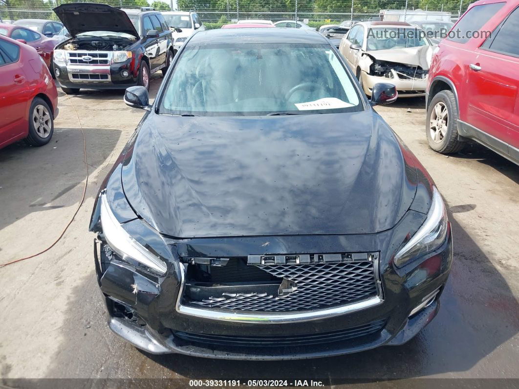 2015 Infiniti Q50 Sport Black vin: JN1BV7AP4FM343588