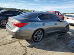 2015 Infiniti Q50 Base Silver vin: JN1BV7AP4FM348869