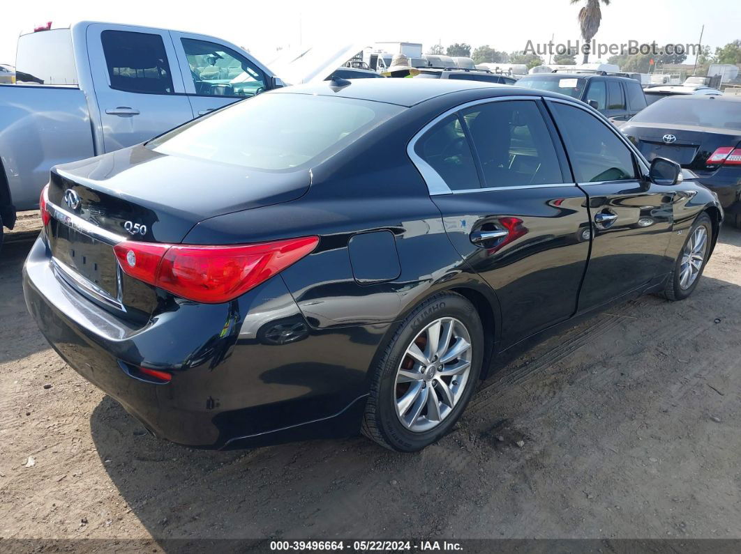 2015 Infiniti Q50 Premium Black vin: JN1BV7AP4FM354249