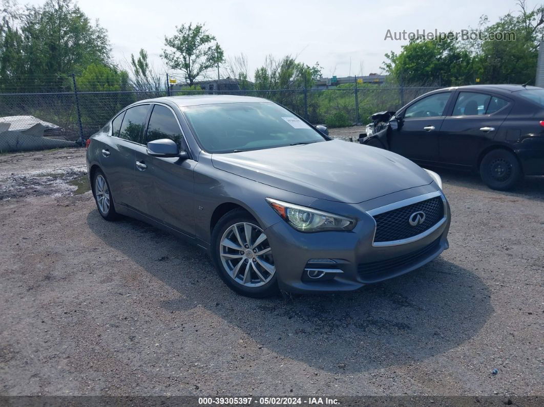 2015 Infiniti Q50 Premium Silver vin: JN1BV7AP4FM354364