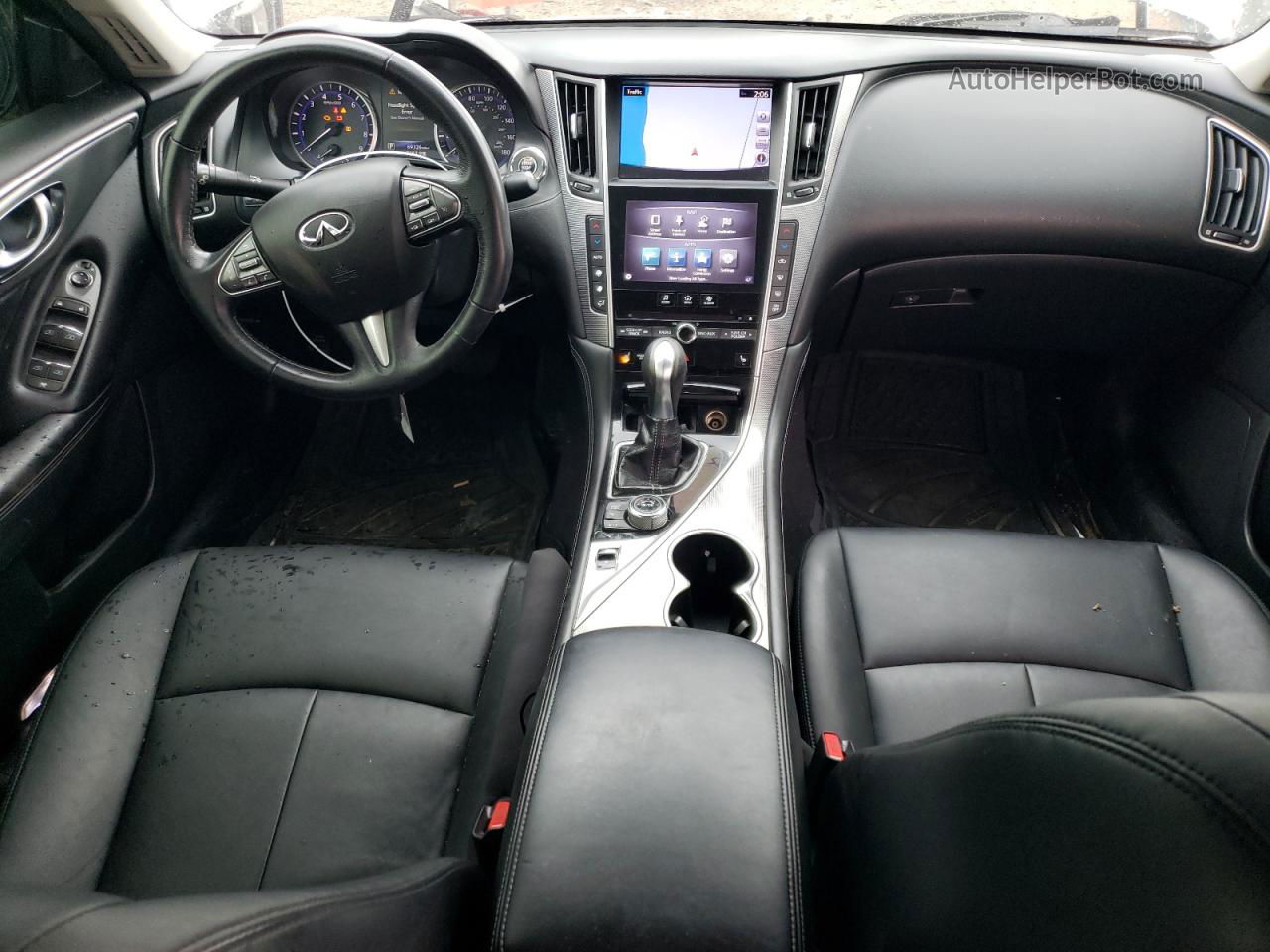 2015 Infiniti Q50 Base Белый vin: JN1BV7AP4FM358222