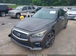 2014 Infiniti Q50 Sport Gray vin: JN1BV7AP5EM670824