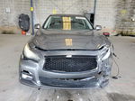 2014 Infiniti Q50 Base Gray vin: JN1BV7AP5EM678986