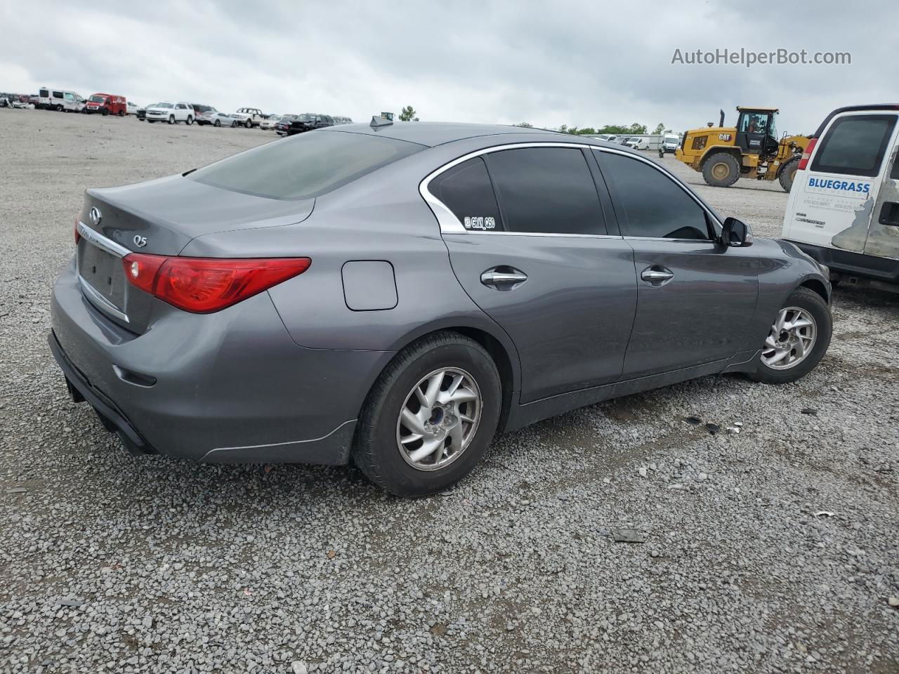 2014 Infiniti Q50 Base Угольный vin: JN1BV7AP5EM679264