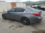 2014 Infiniti Q50 Base Gray vin: JN1BV7AP5EM681578