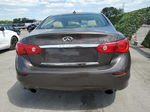 2014 Infiniti Q50 Base Brown vin: JN1BV7AP5EM684237