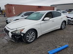 2014 Infiniti Q50 Base White vin: JN1BV7AP5EM691608