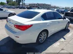 2015 Infiniti Q50   White vin: JN1BV7AP5FM331028