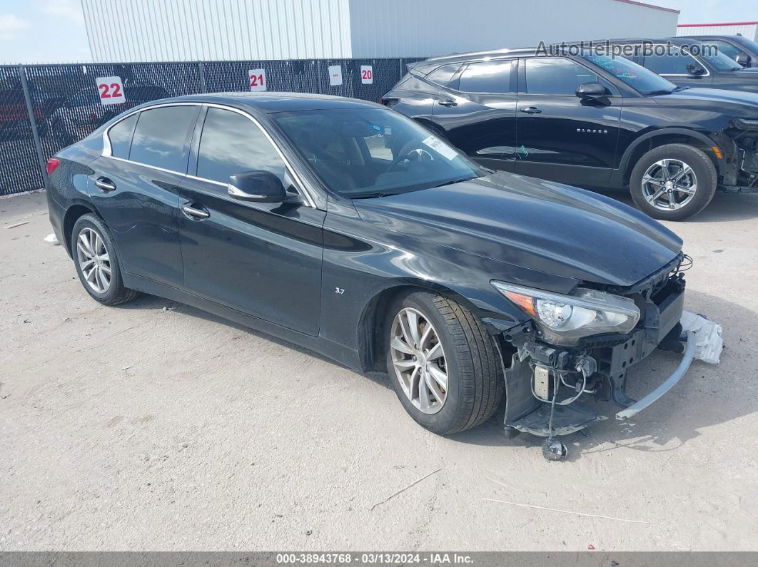 2015 Infiniti Q50 Premium Black vin: JN1BV7AP5FM338125